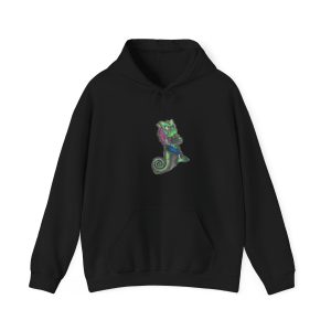 Evil Chameleon Unisex Hooded Sweatshirt