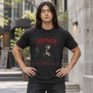 KRYPTWERE Gothic Horror Band T-Shirt